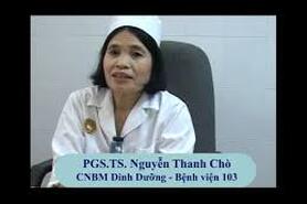 Chế độ ăn cho bệnh nhân tăng huyết áp - PGS.TS. Nguyễn Thanh Chò